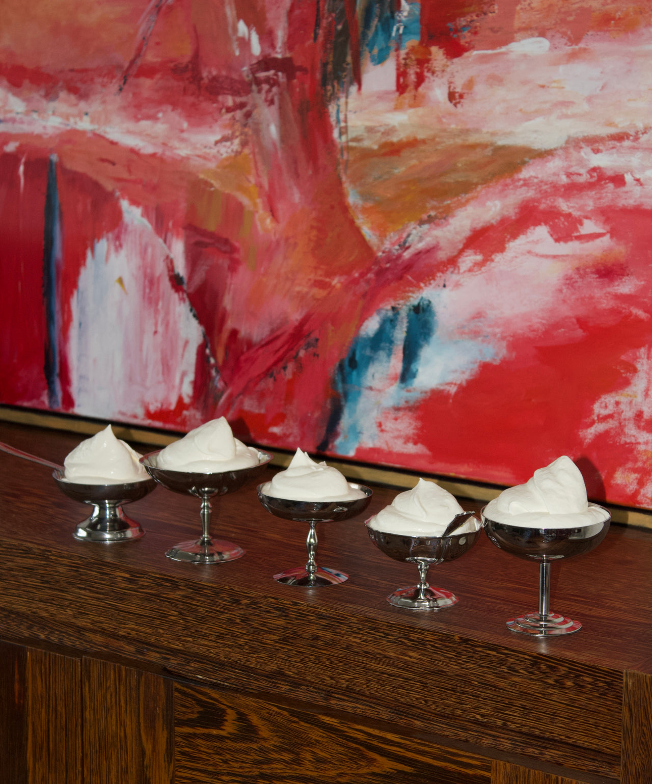 Set of 6 elegant squared coupes