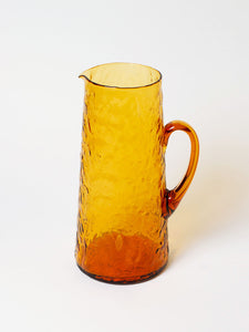 Amber pitcher