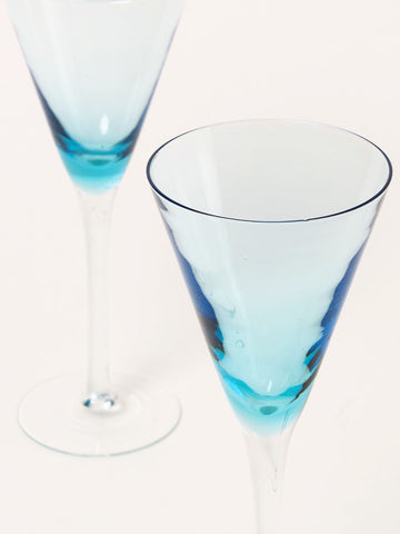 Set of 2 martini glasses
