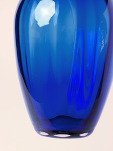 Blue vase with ears