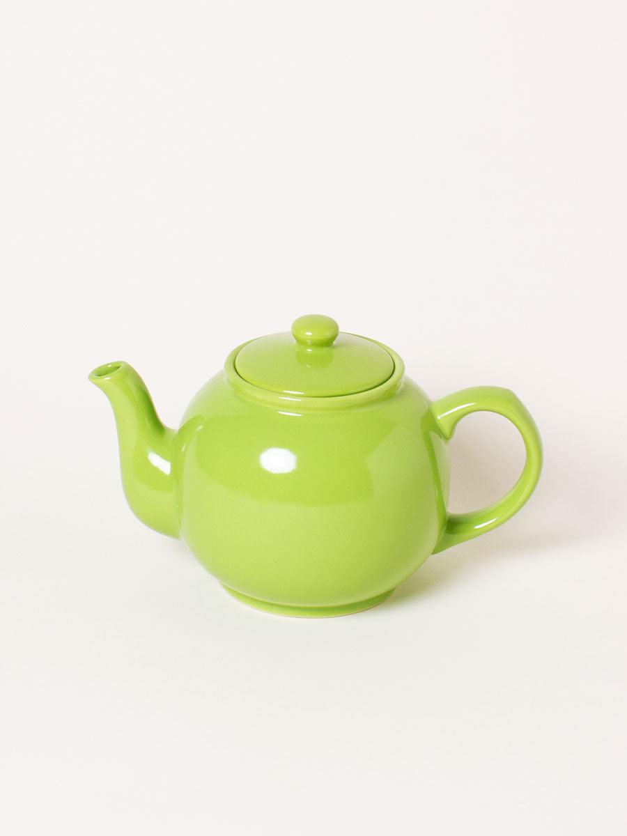 Grass green teapot