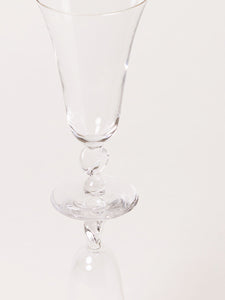 Set of 2 flutes/liquor glasses