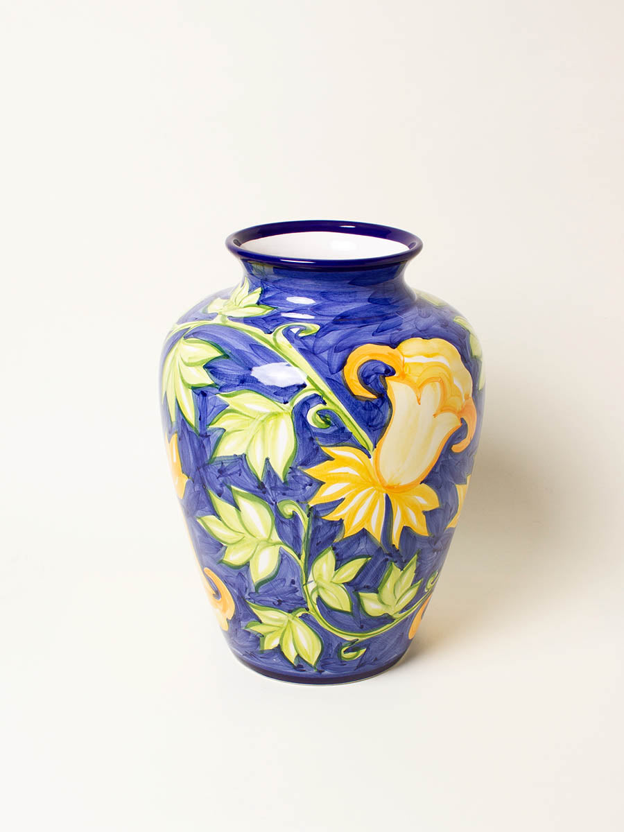 Large ceramic flower vase