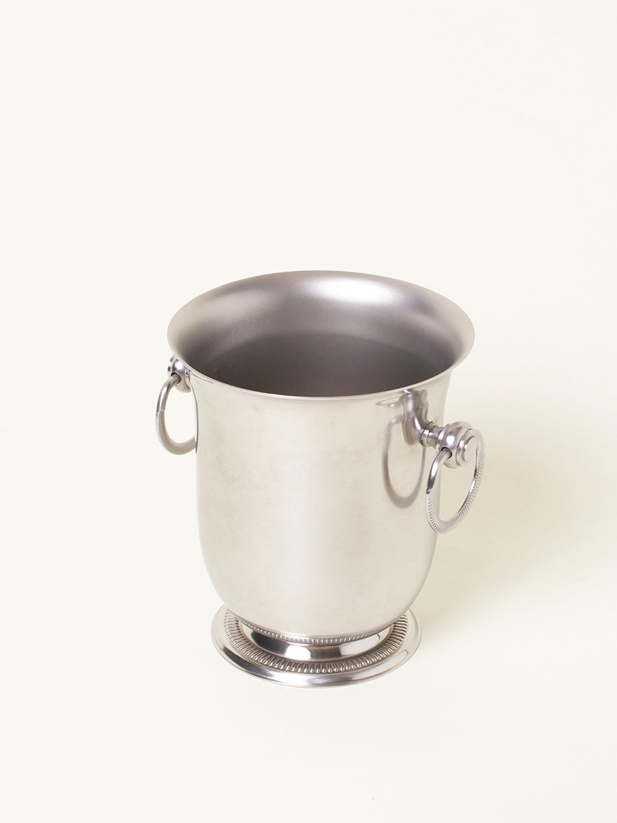 Silver ice bucket