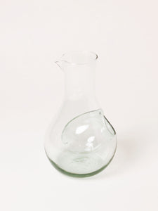 Soft green carafe with ice-catch