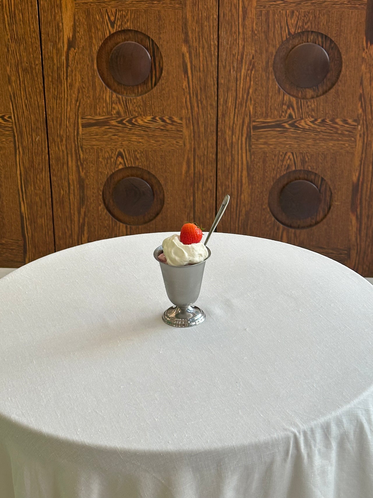 Set of 6 silver goblets