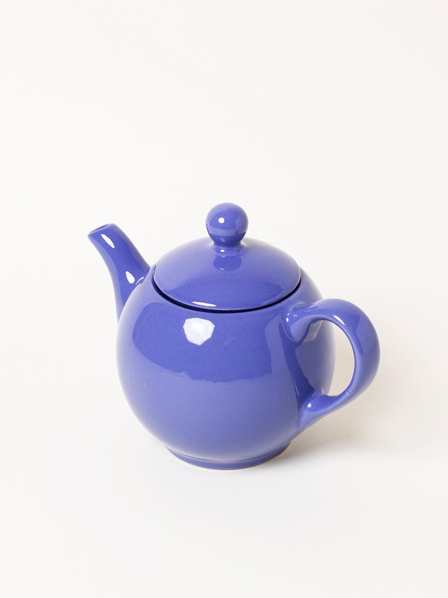 Medium purple-blue teapot