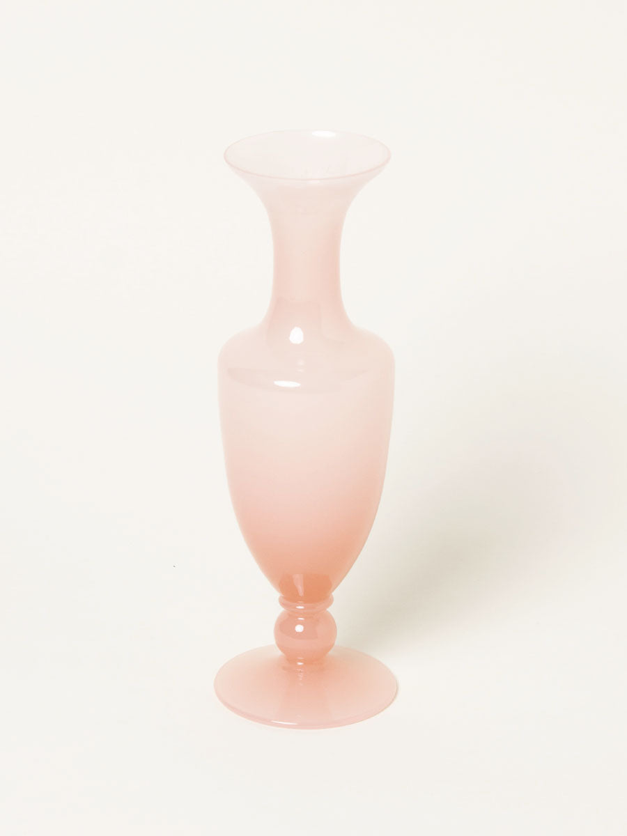 Pink opaline vase