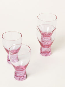 Set of 4 alexandrite liquor glasses