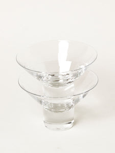 Set of 2 cocktail/dessert coupes