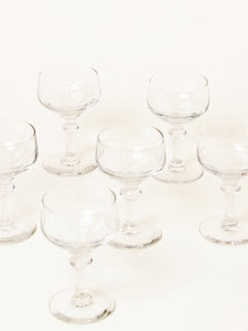 Set of 6 liquor glasses