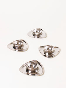 Set of 4 Alessi egg cups