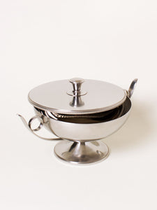 Elegant stainless steel bowl