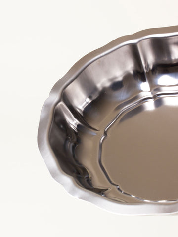 Silver deep bowl