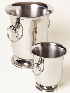 Wine cooler and ice bucket set