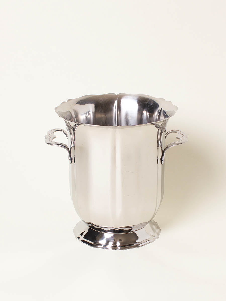 Silver wine cooler