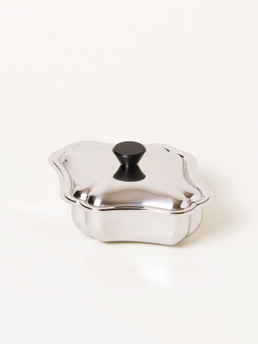 Silver sugar dish