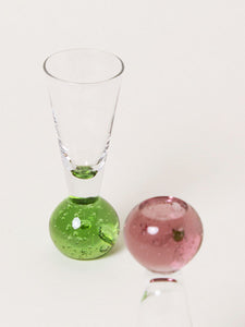 Set of 2 mixed liquor glasses