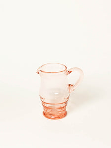 Tiny peach pitcher