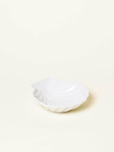Small ceramic shell bowl